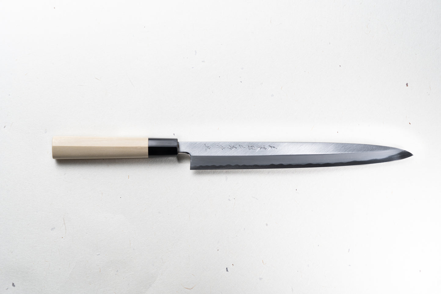 Japanese Yanagiba(Sashimi) Knife "TAKE" White Steel MinonoKuni Yamahide