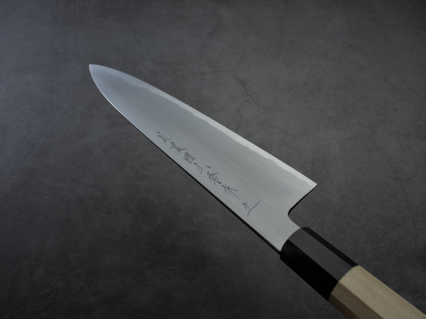 Japanese Gyuto Knife "YUKISHIRO" White Steel MinonoKuni Yamahide