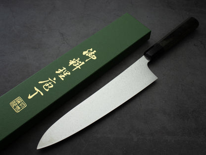 Japanese Gyuto Knife "KAGEROU" Damascus/Super Gold2 (SPG2) MinonoKuni Yamahide