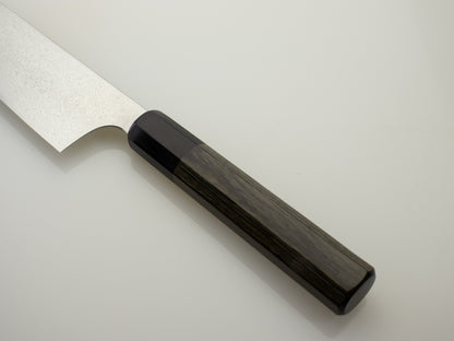 Japanese Santoku Knife "KAGEROU" Damascus/Super Gold 2 (SPG2) 7.1 in (180 mm) #3019 MinonoKuni Yamahide