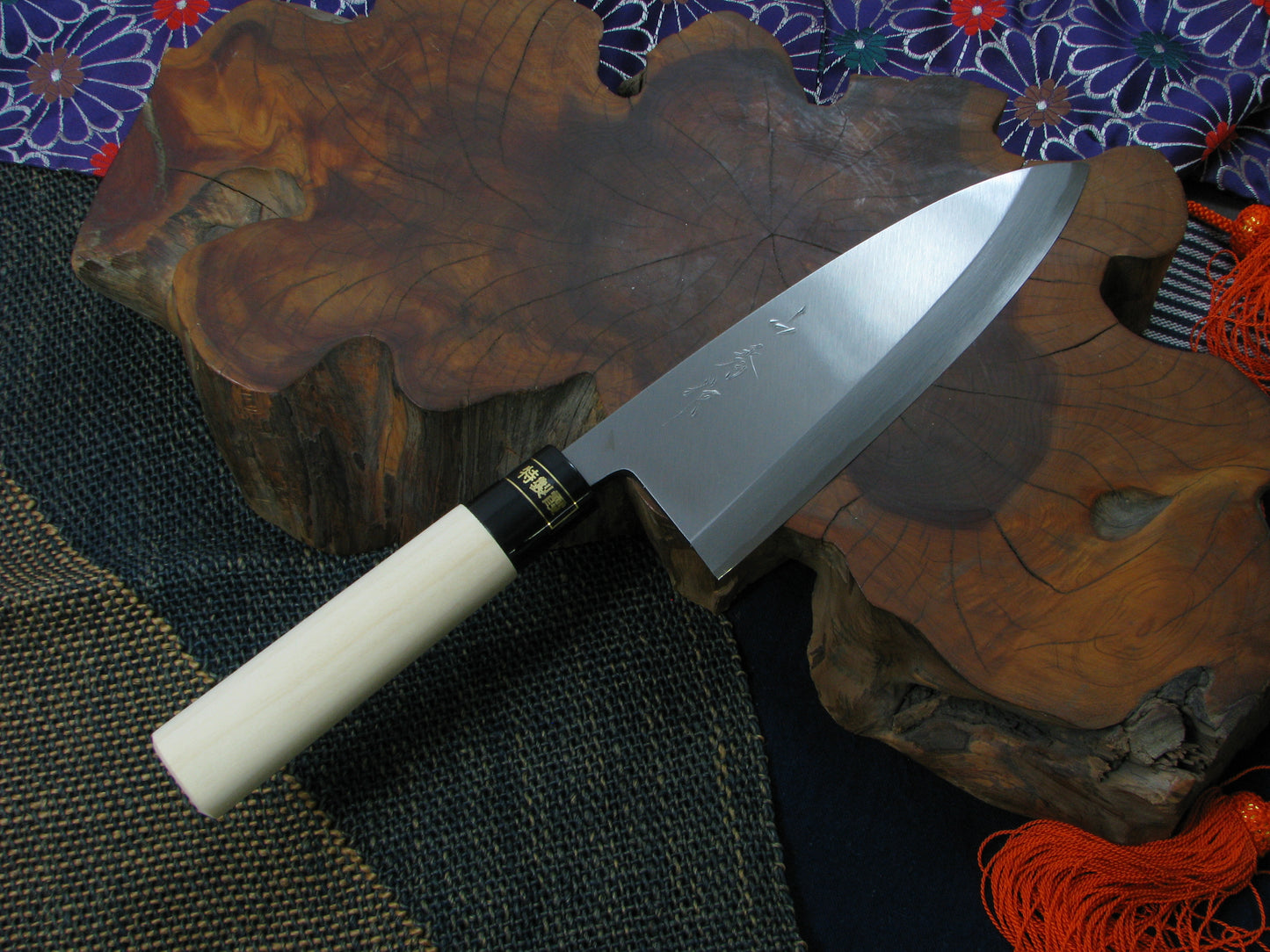 Japanese Deba Knife "UME" High Carbon Steel MinonoKuni Yamahide